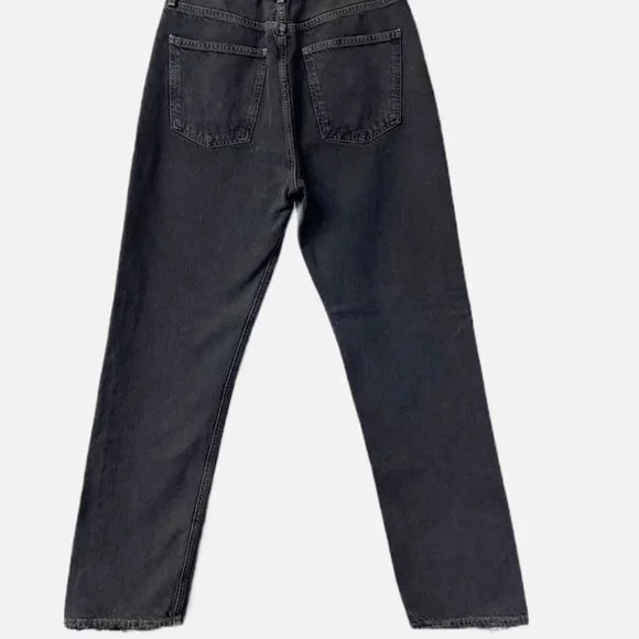 NWT! AGOLDE 90's Pinch Waist High Rise Straight Blk/28 - Picture 5 of 5